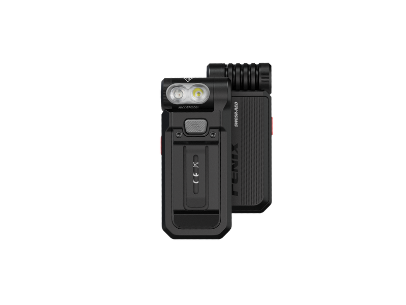 Laden Sie das Bild in Galerie -Viewer, Fenix SW05R-RED kompakte Taschenlampe mit weißem und rotem Licht, 150 Lumen (Weißlicht)
