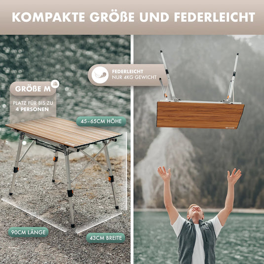 Naturbummler Campingtisch Solid Litec+