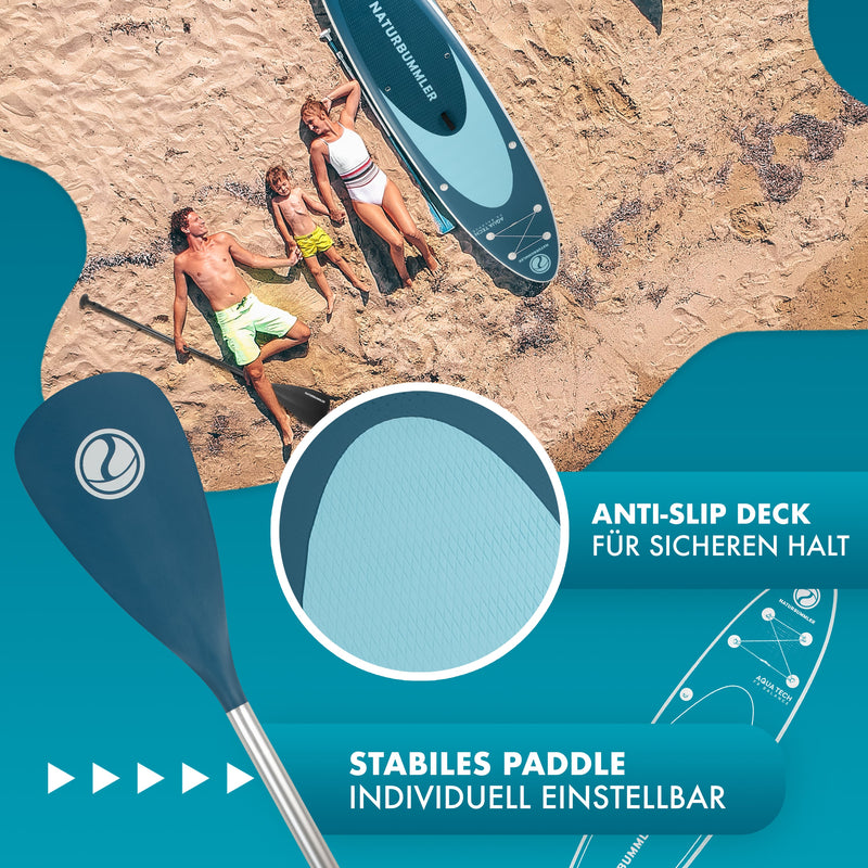 Laden Sie das Bild in Galerie -Viewer, Naturbummler Stand-Up Paddling Board – Dein Allround-SUP für jedes Gewässer
