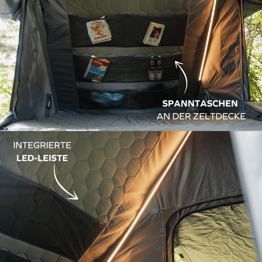 Naturbummler Alu-Light XL 2.0 Dachzelt Detail