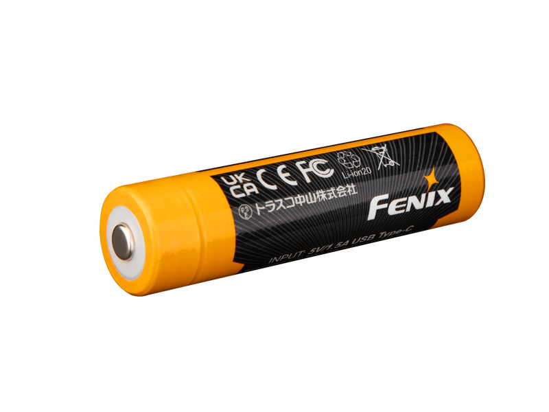Laden Sie das Bild in Galerie -Viewer, Fenix ARB-L18-4000U – 18650 Li-Ion Akku mit 4000 mAh, inkl. USB C Ladeanschluss
