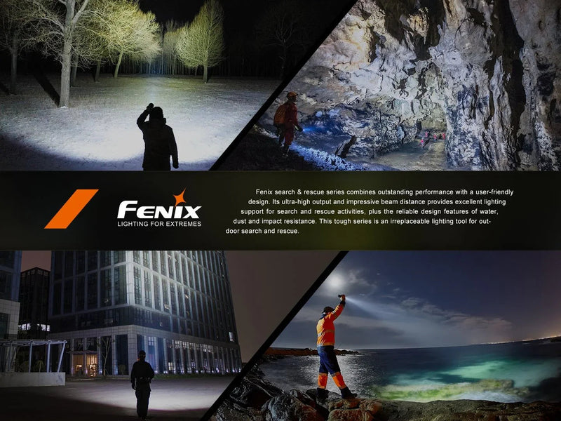 Laden Sie das Bild in Galerie -Viewer, Fenix LR40R V2.0 Superhelle Hochleistungs-Suchlampe mit Spot- und Flutlichtfunktion, 15000 Lumen
