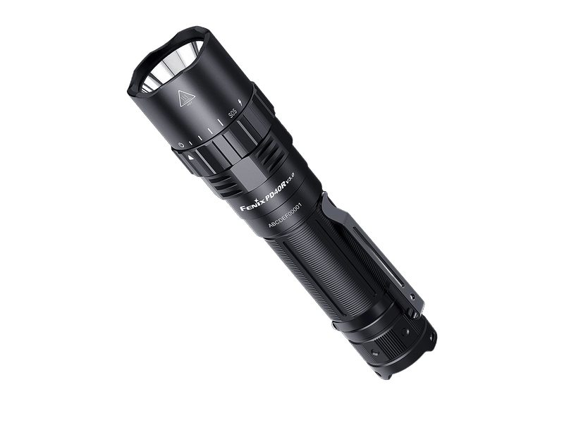 Laden Sie das Bild in Galerie -Viewer, Fenix PD40R V3.0 Superhelle Taschenlampe mit mechanischem Drehschalter, 3000 Lumen

