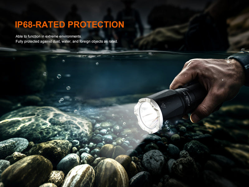 Laden Sie das Bild in Galerie -Viewer, Fenix TK17 Taktische Taschenlampe mit Doppelschalter, 3600 Lumen
