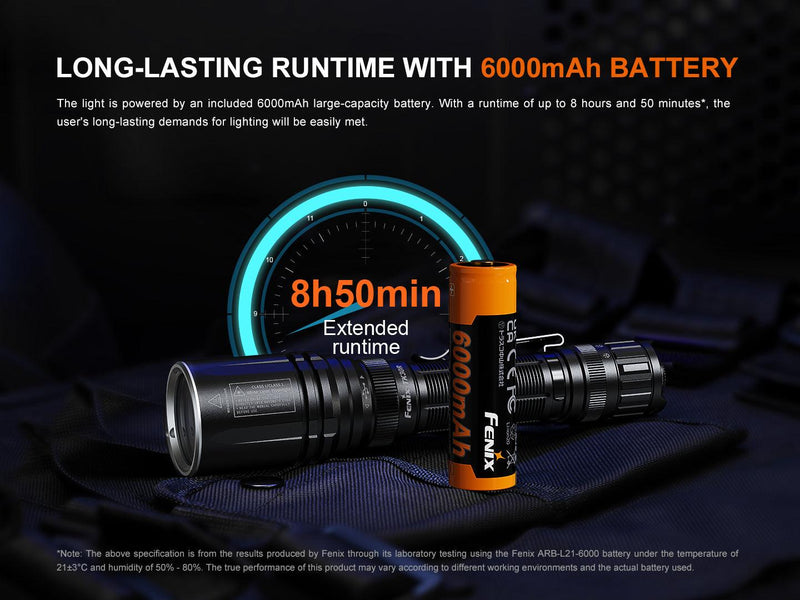Laden Sie das Bild in Galerie -Viewer, Fenix TK30R Taktische Taschenlampe mit weißem Laser, 500 Lumen Weißlicht
