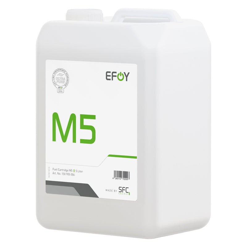 Laden Sie das Bild in Galerie -Viewer, EFOY M5 Methanol Tankpatrone 5 Liter Frontansicht
