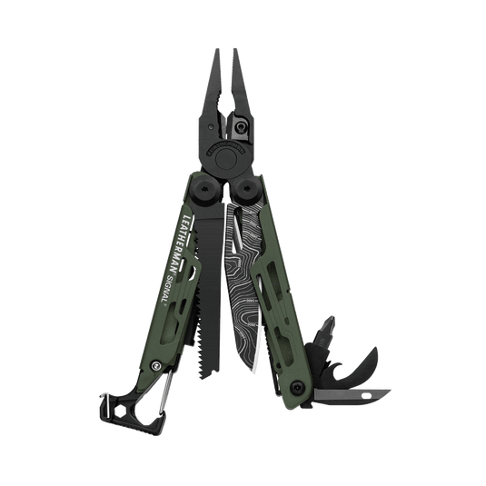 Leatherman Signal Green Topo Green Multitool