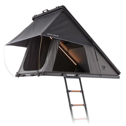 Vickywood Alu Triangle Hartschalen Dachzelt CUMARU LIGHT - Nahaufnahme