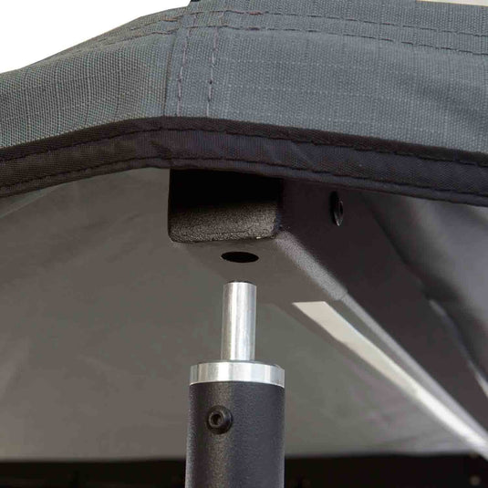 180° Markise LEAF freitragend grau