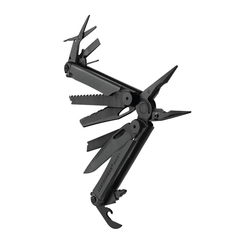 Laden Sie das Bild in Galerie -Viewer, Leatherman Wave Plus Black Multitool - Ansicht
